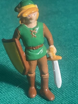 Boneco de PVC vintage 1989 Applause Nintendo The Legend of Zelda LINK 2,5” polegadas - Imagem 1 de 4