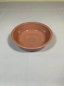 Fiestaware Peony Pink 6 7/8 inch Classic Rim Cereal Bowls 19 oz. Homer Laughlin - Picture 1 of 3