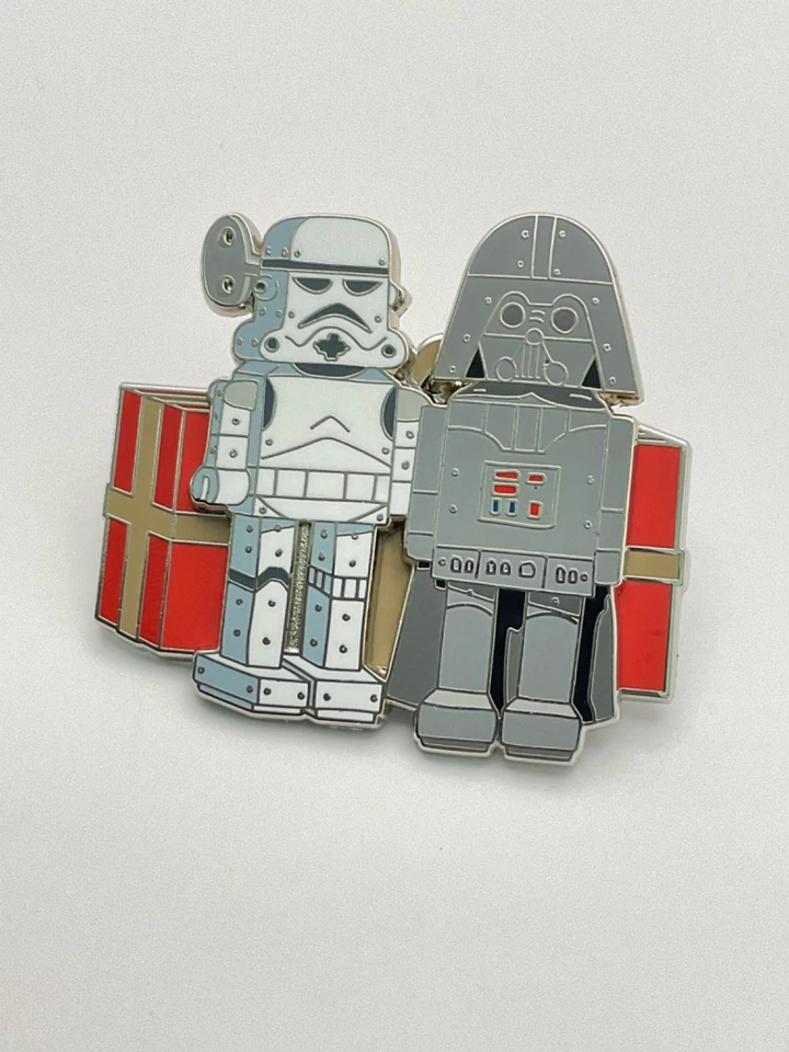 PIN NAVIDAD NAVIDAD DISNEY STAR WARS 2024 STORMTROOPER DARTH VADER F6 Foto 1 de 2