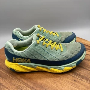 Hoka One One Torrent Shoes Womens 7.5 Green Trail Running Comfort Walking Gym - Picture 1 of 8