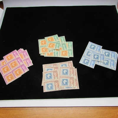 Great Britain 1948 Mauritius Stamps SC #225,226,227,228 Total 62 - Image 1 of 4