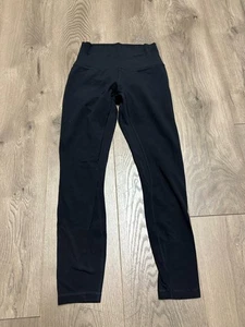 Lululemon Align Pant II 25" Black, size 4 EUC - Picture 1 of 4