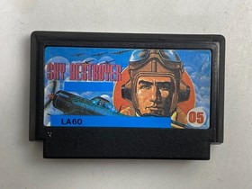 Sky Destroyer Famicom Famiclone Nes Game Cartridge