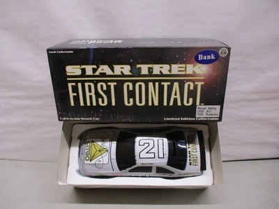 Acción Michael Waltrip Citgo Star Trek 1996 primer contacto BWB 1/24 autografiado Foto 1 de 4
