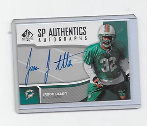 JASON ALLEN 2006 SP AUTHENTIC #SP-JA AUTHENTICS AUTOGRAPHS MIAMI AUTO - Picture 1 of 1