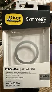 Otterbox Series Vue Plus Clear Ultra Fine Case For iPhone 15 Plus iPhone 14 Plus - Picture 1 of 3