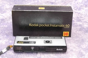 Kodak Pocket Instamatic 60 110 Rangefinder Camera In Box With BATTERY, TESTED - Picture 1 of 6