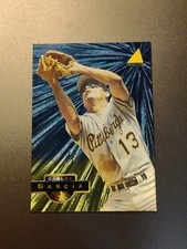Carlos Garcia 1994 Pinnacle Museum Collection # 108 Pittsburgh Pirates 