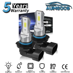 2x HB3 9005 Kit de faros LED súper brillantes Bombillas 100W Lámparas de alta potencia 360000LM - Imagen 1 de 12