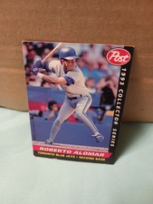 vintage baseball card post roberto alomar blue jays 1993 collector series 22/30