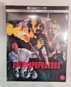 4K UHD BLU-RAY ANTHROPOPHAGOUS 88 FILMS NEW SEALED UK STOCK - Zdjęcie 1 z 2
