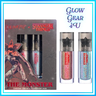 Stranger Things Chrome Liquid Eyeshadow Duo Humanoid Interdimensional - Image 1 of 3
