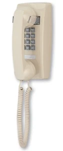 Cortelco retro telefon ścienny typ 255444-VBA-20M. Wyprodukowano W USA - Zdjęcie 1 z 12
