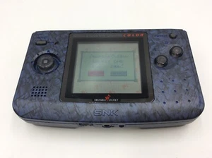 Consola Neo Geo Pocket Color SNK Azul Piedra - Imagen 1 de 10