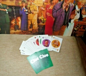 Tarjetas de reemplazo de pistas 1996 sospechosos, armas y habitaciones juego de mesa cartas individuales - Imagen 1 de 22