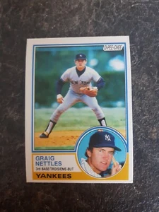 1983 O-Pee-Chee Base Graig Nettles Card# 293 - Picture 1 of 2