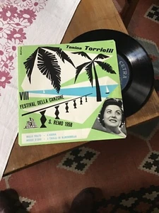 TONINA TORRIELLI - DUO FASANO SANREMO'58 E.P. ITALY’58 - Foto 1 di 2