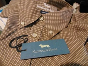 CAMISA ALGODÓN NUEVA DISEÑADOR ITALIANO 'HARMONT BLAINE'. HECHO EN ITALIA. EU TALLA-XL - Imagen 1 de 3