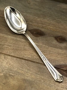 Georgian Maid by International Sterling Silver Serving Spoon 8.25" - Picture 1 of 3