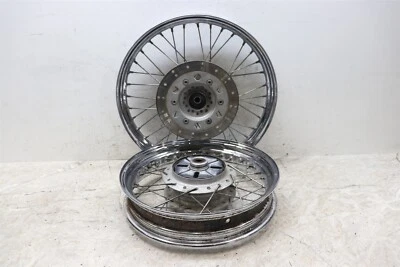 1996-2015 Honda Rebel CMX250 Front & Rear Rim Wheel Set W/ Brake Rotors - Image 1 of 4