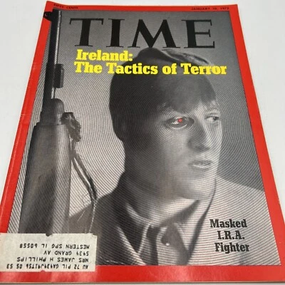 Time Magazine January 10, 1972 Ireland: The Tactics Of Terror - Image 1 of 4