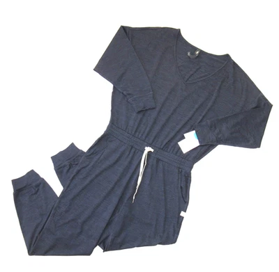 Nuevo con etiquetas Mono Vuori Manga Larga Lux en Midnight Heather Elastizado 1 Pieza Jogger M Foto 1 de 4