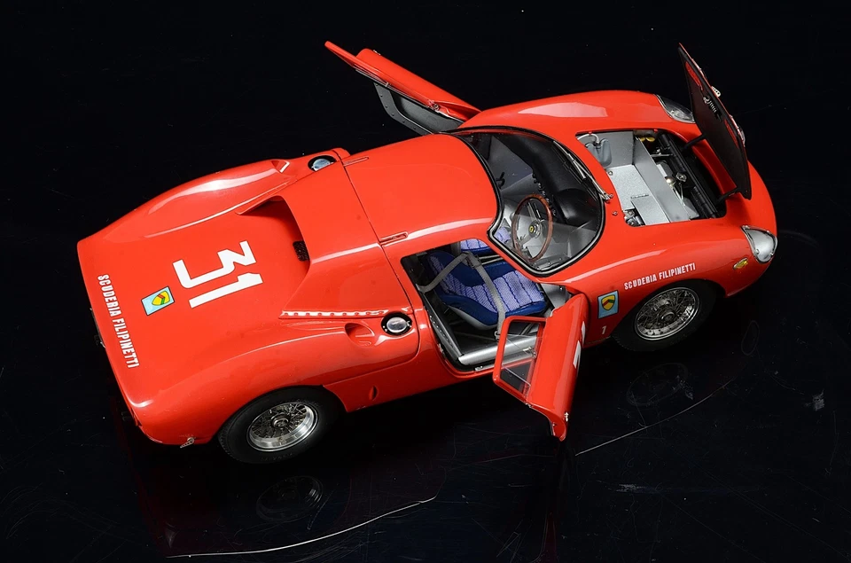 Ferrari 250 LM RHD #31 Winner 1964 Monza N. Vaccarella  in 1:18 scale by CMC - Image 1 of 4