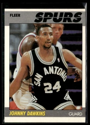1987-88 Fleer Johnny Dawkins NRMT/MT Set Break #27 - Image 1 of 2