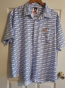 Men's Old Smoke Secretariat Button Up Casual Shirt JK Collection S.Sleeve 2XL - Picture 1 of 14