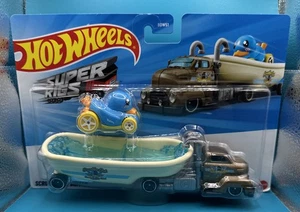 *FREE SHIP* SCRUBBA DUB DRIVER v2 BLUE DUCK Hot Wheels Super Rigs Diecast Semi - Picture 1 of 3