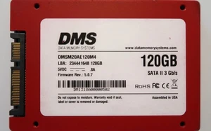 DMS DMSM20AE120M4 5.0.7 2.5" 120gb SSD Sata II 3 Gb/s - Picture 1 of 2