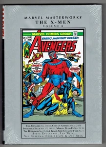 X-MEN VOL 8 MMW MARVEL MASTERWORKS HC AVENGERS NEW! - Picture 1 of 2