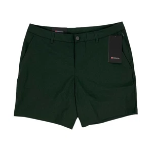 NEW Lululemon ABC Short 7" WovenAir Classic Fit Forest Green Mens Size 36 - Picture 1 of 10