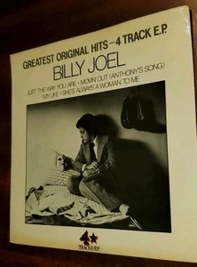 Billy Joel Greatest Original Hits 4 Track E.P. 33 U/min 7" CBS 1982 UK Import  - Bild 1 von 4
