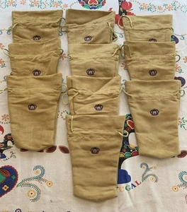 Crown Royal Special Reserve Edition hellbraun beige Wildleder große Tasche - 10 Stück - Bild 1 von 2