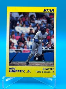 1990 STAR Card - Ken Griffey Jr - 4 Of 11 - #1 Prospect - Seattle Mariners - Bild 1 von 2