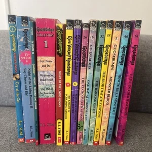 Massive Bundle Of Goosebumps Books Horror 14x - Picture 1 of 3
