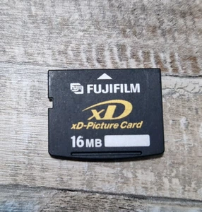 XD Picture Card 16MB Fujifilm xd Picture Card For Fujifilm Or Olympus Cameras - Picture 1 of 2