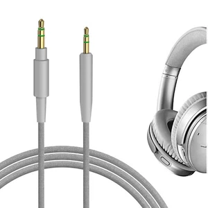 Geekria Audio Cable for Bose QC 45, QC 35 Series II, QC 35, QC SE (4 ft) - Picture 1 of 6
