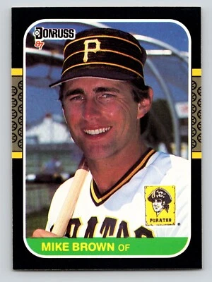 1987 Donruss - Mike Brown #168 - Image 1 of 2
