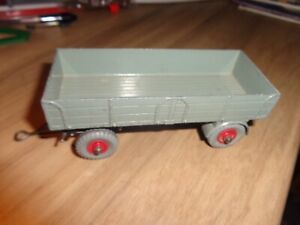 DINKY TOYS 428 GREY TRAILER (LARGE) IN GOOD CONDITION
