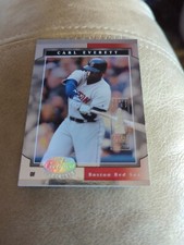 Carl Everett CHICAGO SUN TIMES COLLECTION 2002 Red Sox Rare #/5