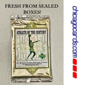 1999 Upper Deck Michael Jordan Athlete of the Century HOBBY Pack Look4 $8k AUTO - Picture 1 of 13