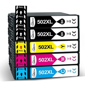 Kompatible Druckerpatronen für 502XL XP5100 XP5105 WF2865 WF288 5er Pack - Bild 1 von 7