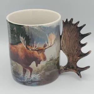 Tazza alce in ceramica bordo fiume - Foto 1 di 13