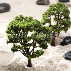 10pcs Model Tree Diorama Wargame Architecture Train Park Garden Scenery Layout - Picture 1 of 8