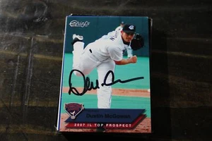 TARJETA AUTOGRAFIADA DE DUSTIN MCGOWAN SYRACUSE CHIEFS - Imagen 1 de 1