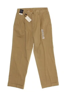 Pantalones informales con puños de doble pliegue calce clásico Nautica para hombre - brote - talla 32x29 - Imagen 1 de 2