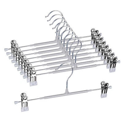 40 Piezas Perchas para Pantalones con Clips Antideslizantes para Pantalones Jeans Ropa Pantalones Cortos Universal Foto 1 de 4