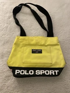 Vintage Polo Sport Ralph Lauren Yellow Totes Bag - Picture 1 of 5
